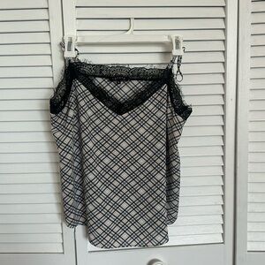 1.STATE, lace tank top, size:Large